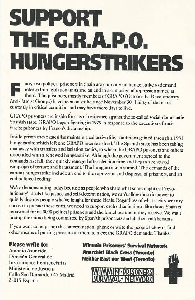supportGRAPOhungerstrikers